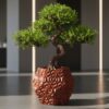 Cachepot Fractal Dodeca – Vaso Bacia Geométrico para Suculentas e Bonsai | 3DFarm