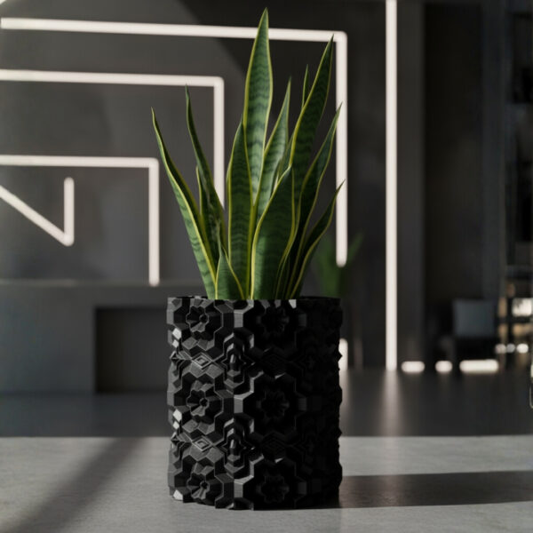 Cachepot Octahex Cyber Cachepot Octahex Cyber