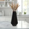 Facetado Vaso Decorativo Plissado Elegance - Design Minimalista e Moderno para Home Office | 3DFarm