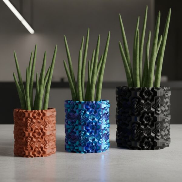 Kit Cachepot Octahex Cyber