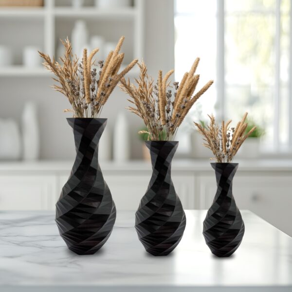 Vaso Decorativo Facetado Diamante