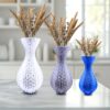 Kit Malha de Cota 2 Vaso Decorativo Trama Infinity – Design Texturizado Moderno em 3D | 3DFarm