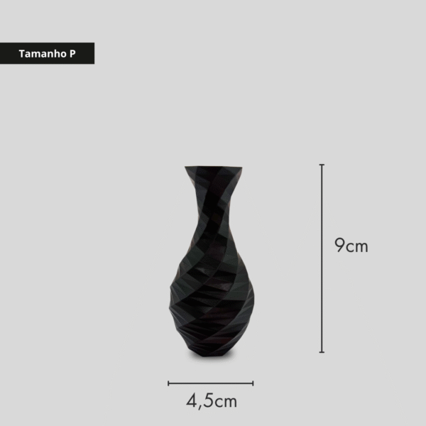 Vaso Decorativo Low Poly (5) Vaso Decorativo Facetado Diamante - Design Geométrico Moderno para Flores Secas | 3DFarm