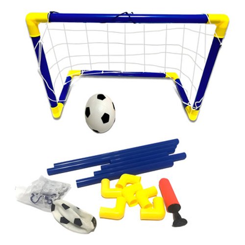Mini Rede de futebol infantil - Azul