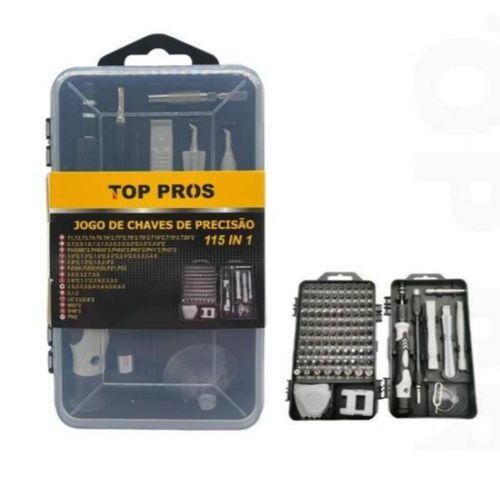 1emkt4jerl7-lg.jpg Conjunto De Chaves De Precisão115 Em 1 Magnético Com Estojo
