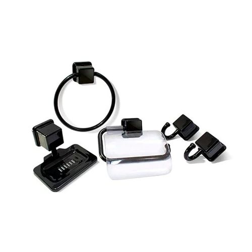 3qlfpgiqesz-lg.jpg Kit Acessórios de Banheiro 5 peças Preto
