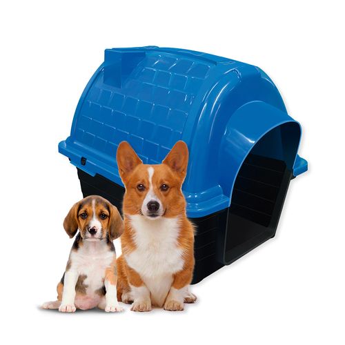 4maxhfencjs-lg.jpg Casinha Pet Raças Pequenas e Médias N3 Iglu para Cachorro Azul