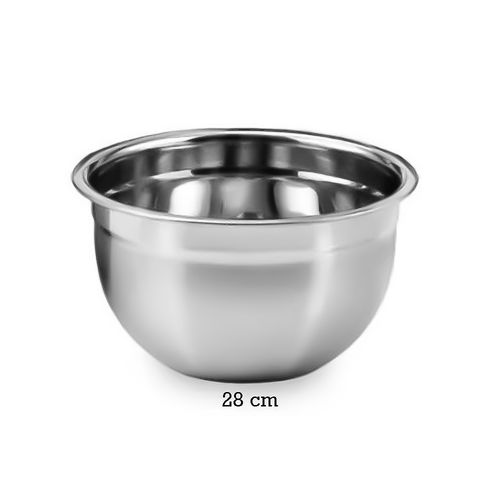 Tigela Inox Bowl 28cm Multiuso Profissional