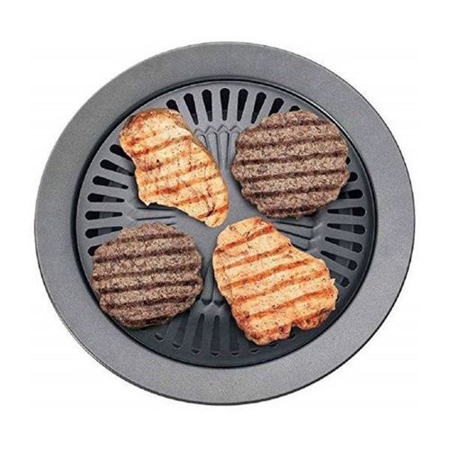 Churrasqueira de Fogão TopGrill Sem Fumaça 32 cm - Preta
