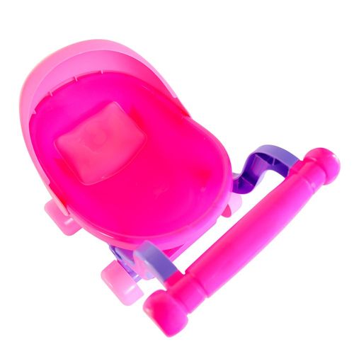 Carrinho de Brinquedo para Bonecas Rosa
