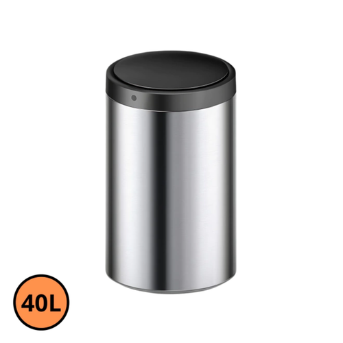 6fw9r6d1h53-lg.png Lixeira Automática Redonda em Aço 40 Litros com Sensor - Inox