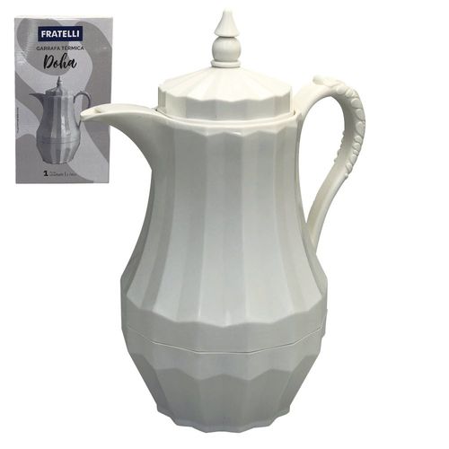 Garrafa Térmica Doha 1 Litro - Branco