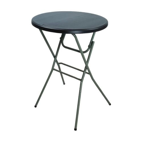 Mesa Bistrô Dobrável - Preta