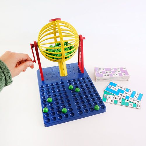 Jogo De Bingo 48 Cartelas com 90 Bolinhas