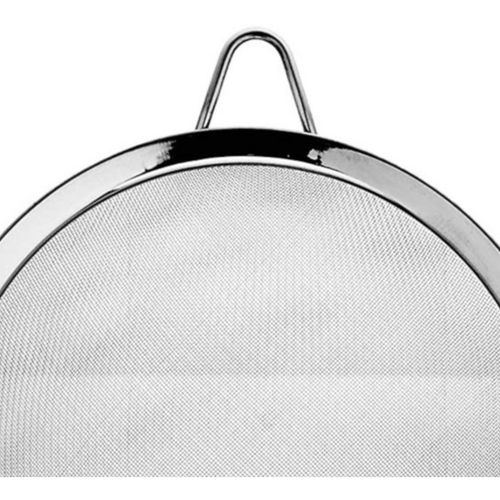 Peneira De Cozinha Coar Inox 20cm Polvilhar Escorrer Massas