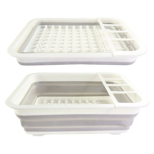 Escorredor de Louças Retrátil de Silicone