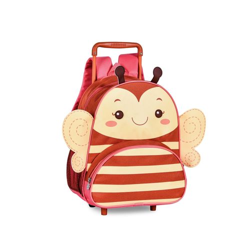 Mochila Infantil Rodinhas Escolar Passeio Abelha