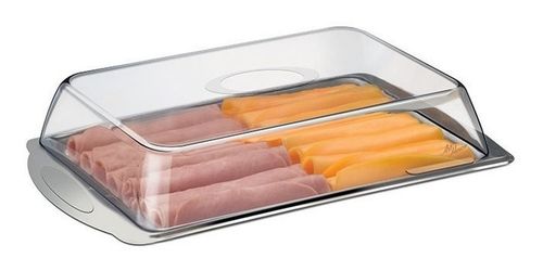 c5k2s75gaxs-lg.jpg WE DROP - Porta Frios Duplo Em Aço Inox Com Tampa Acrílica