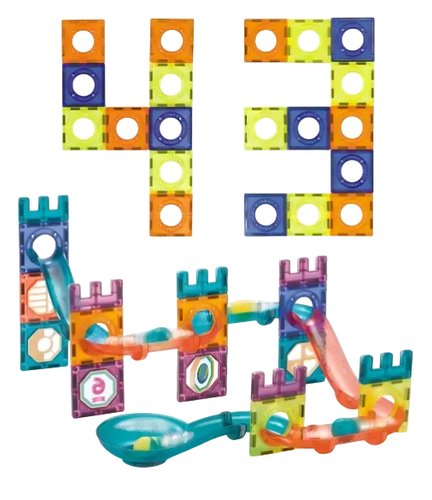 Brinquedo Blocos de Montar de Plástico 54 Peças