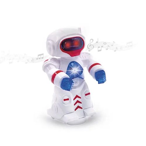 ch0kmkwysch-lg.jpg Brinquedo Infantil Robô Bate e Volta com Luz e Som