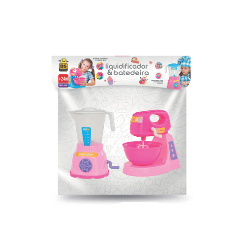 Kit Liquidificador e Batedeira Infantil