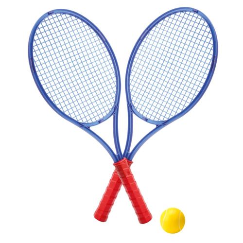 Raquete de Tênis Infantil com Bola - Azul
