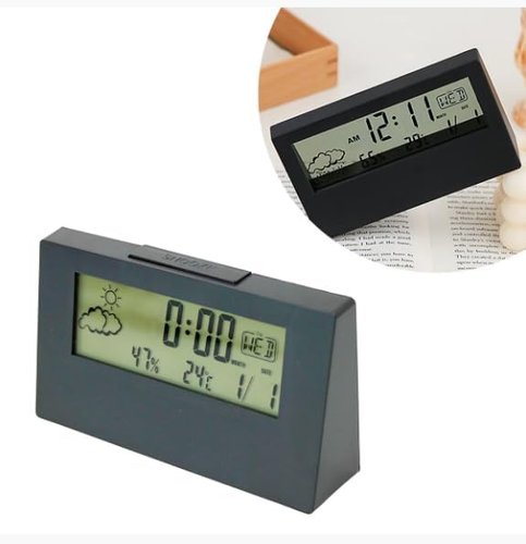Relógio Despertador Digital de Mesa - Sortida