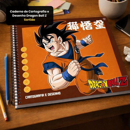 ejxwiifhavr-lg.jpg Caderno de Cartografia e Desenho Dragon Ball Z - Sortido