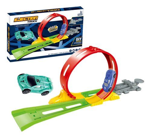 f6jdi050ya-lg.jpg Pista Carrinho Com Lançador Brinquedo Infantil De Montar 360º