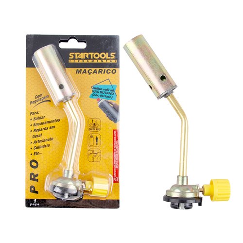 Maçarico Portátil com Regulagem