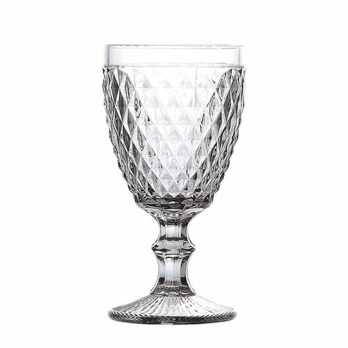 Conjunto de 06 Copos de Vidro Bico de Abacaxi