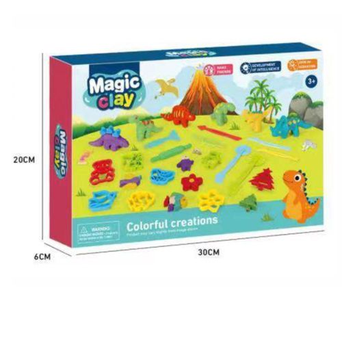 goimmvpp8r4-lg.jpg Brinquedo Kit Massinha de Modelar Infantil