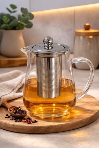 Chaleira Boro Com Infusor 750ml - Inox