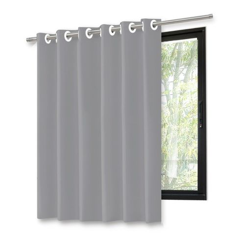 WE DROP - Cortina Blackout Pelicula com Ilhos - 140x140cm