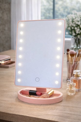 jt6gfzh2bup-lg.jpg Espelho de Mesa Para Maquiagem LED com USB - Sortida