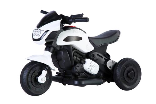 Moto Elétrica Infantil 6V - Branca