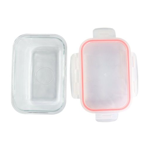 Pote Vidro Hermético Marmita Mantimentos Tampa 640ml