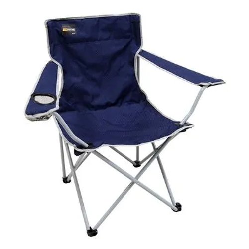 Cadeira Dobrável Camping - Azul