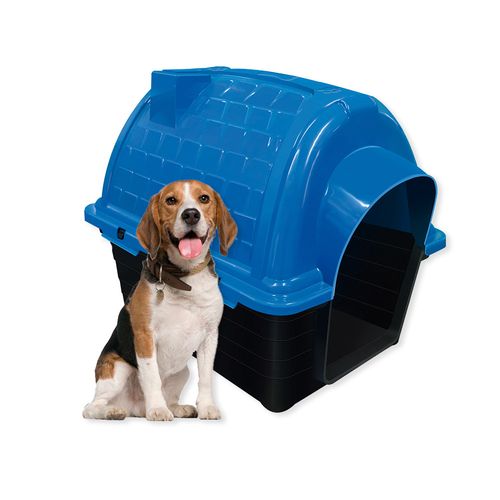 my60ugenke-lg.jpg Casinha Pet Raças Médias N4 Iglu para Cachorro Azul