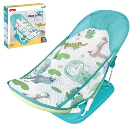 Cadeira de Balanço Assento Suporte de Banho Infantil Deluxe - Verde