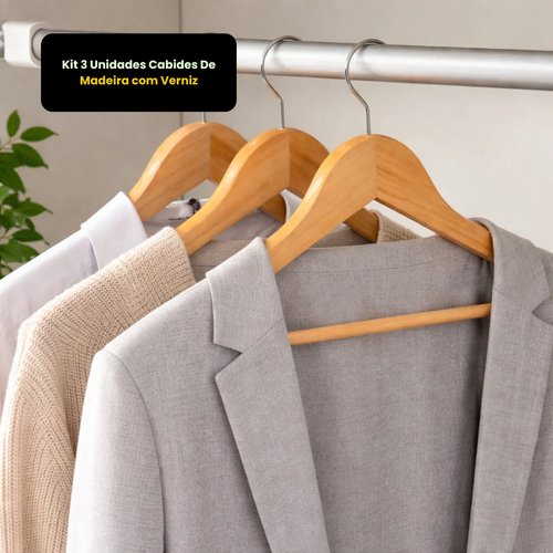 rhnts6vbey-lg.jpg Kit 3 Unidades Cabides De Madeira com Verniz