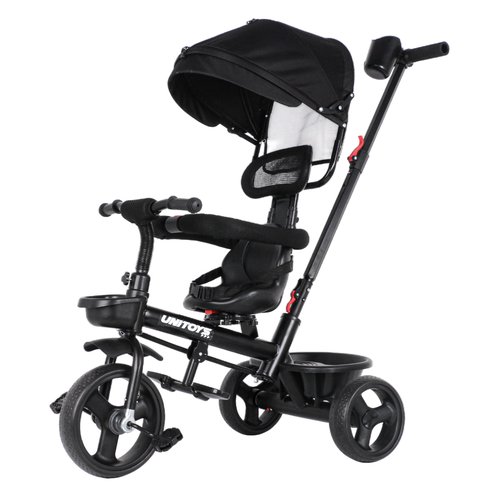 sicjx5zwwpn-lg.jpg Triciclo Com Empurrador Confort Preto