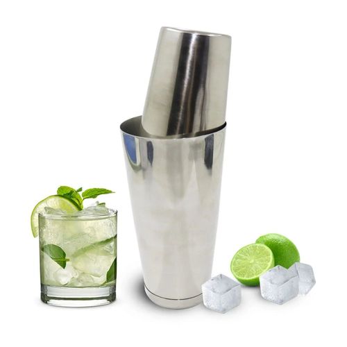 Coqueteleira Boston Profissional 2 Peças Inox 820ml