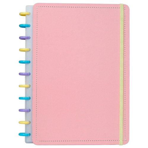 ttgmvgvnuu-lg.jpg Caderno Disko Tutti Frutti Grande G Capa Dura Disco Reposicionável Escolar