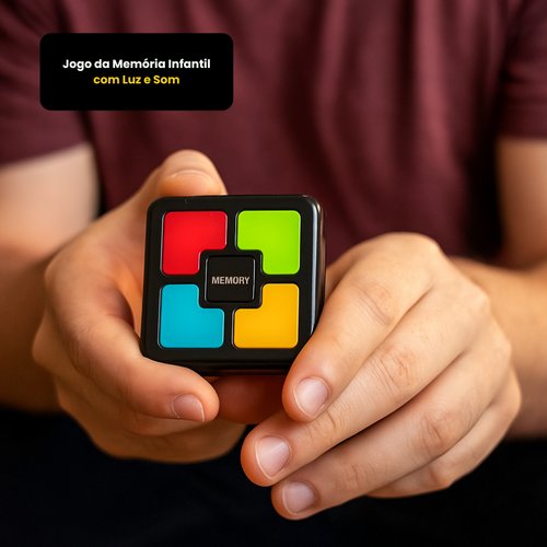 Jogo da Memória Infantil com Luz e Som