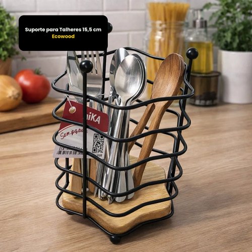 Suporte para Talheres 15,5 cm Ecowood
