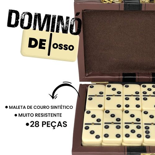 ushlr3m73aa-lg.jpg WE DROP - Dominó De Osso Profissional Com Maleta Couro Sintético 10 Milímetros