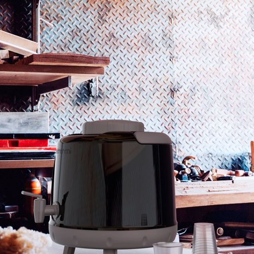 vh4m7ewjb-lg.jpg Garrafa Térmica Botijão 5 de Litros com Torneira para Café água Suco Chá - Preto