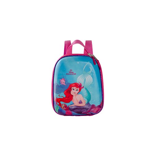Mochila Infantil Pequena Sereia Tamanho P - Verde