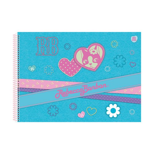 vph97r0bkd-lg.jpg Caderno de Cartografia e Desenho 60 folhas Rebecca Bonbon - Sortido